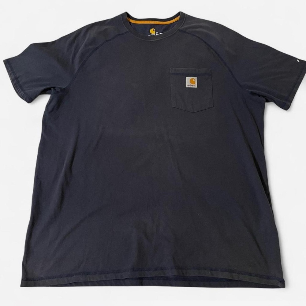Carhartt Men's Dark Blue Short Sleeve Tee